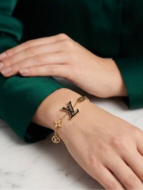 Louis Vuitton Logo Bracelet